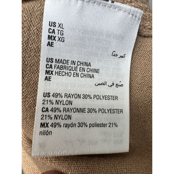 NWT Alfani 3/4 Sleeve ‎ Cardigan Sweater Women’s Size XL Diamond Textured Knit - Picture 6 of 8